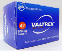 what does valtrex look like