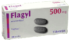 taking flagyl effect cont