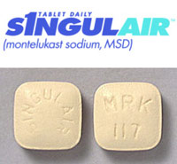 singulair tx for migraines