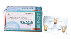 picture of an azithromycin tablet