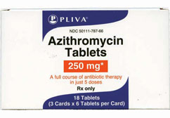 zithromax antibiotic dose myasthenia gravis