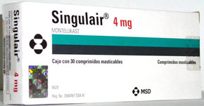singulair coating allergy