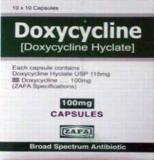 doxycycline late missed period