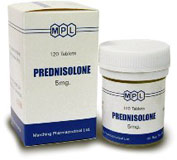 declining dose prednisone